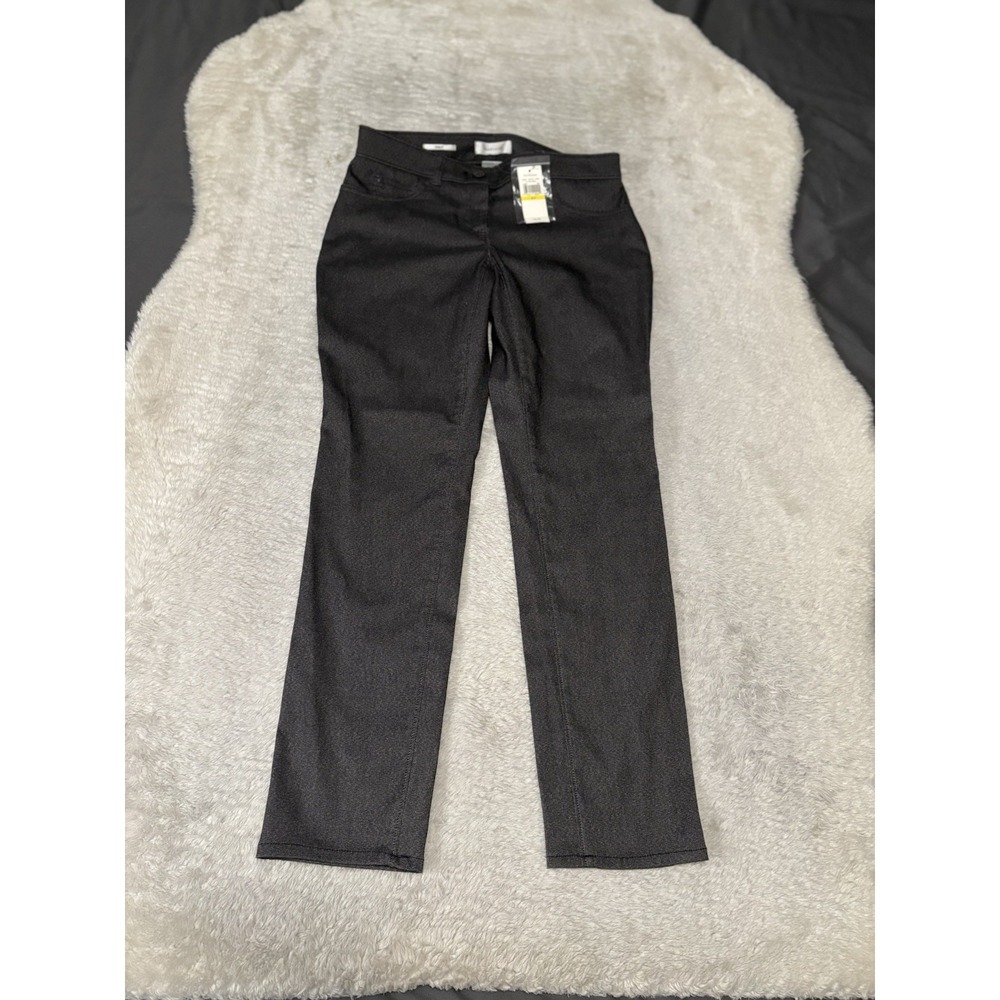 New Van Heusen Slim Fit Charcoal Gray Pants Stretch Size 0